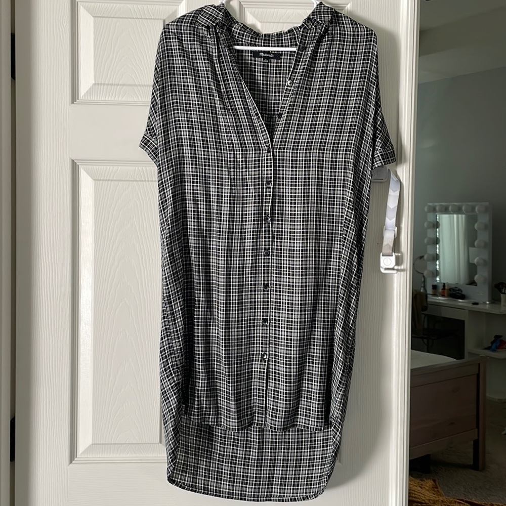 Madewell plaid dress